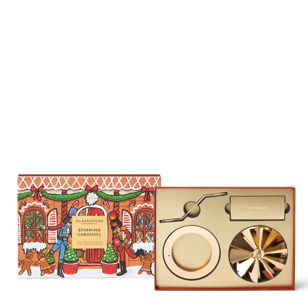GLASSHOUSE  Spinning Carousel Limited Edition