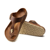Birkenstock Gizeh Bug Buckle Cognac Leather Regular