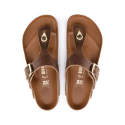 Birkenstock Gizeh Bug Buckle Cognac Leather Regular