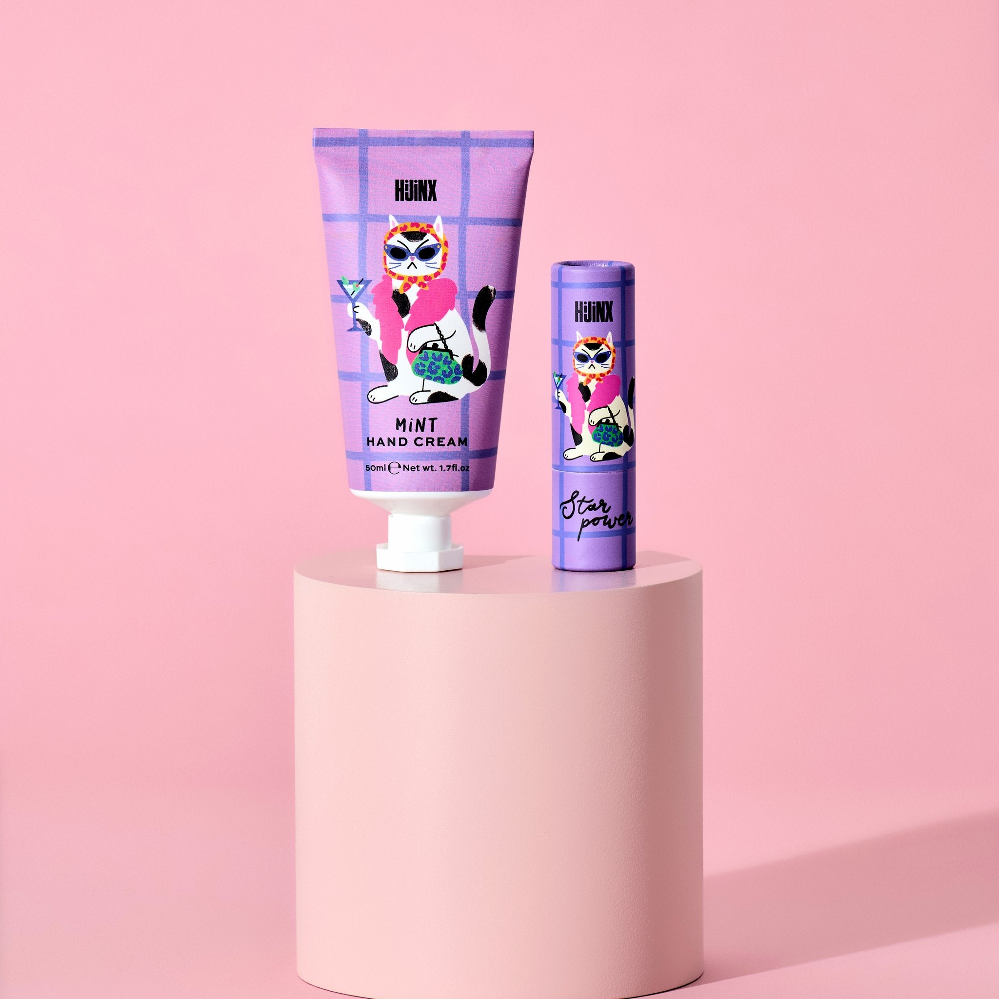 Hijinx Hand Cream & Lip Balm Set - Mint