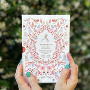 Primrosia 'Hummingbird' Peach – Watercolor Dot Grid A5 Journal