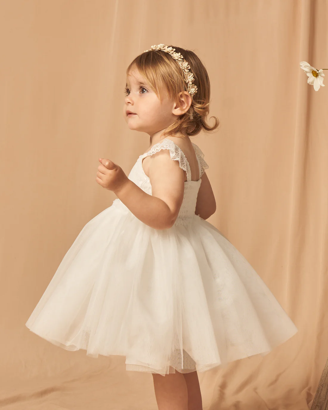 NORALEE Camilla Dress White -