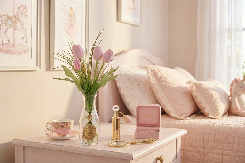 Cote Noire Provence Tulips Pink styled