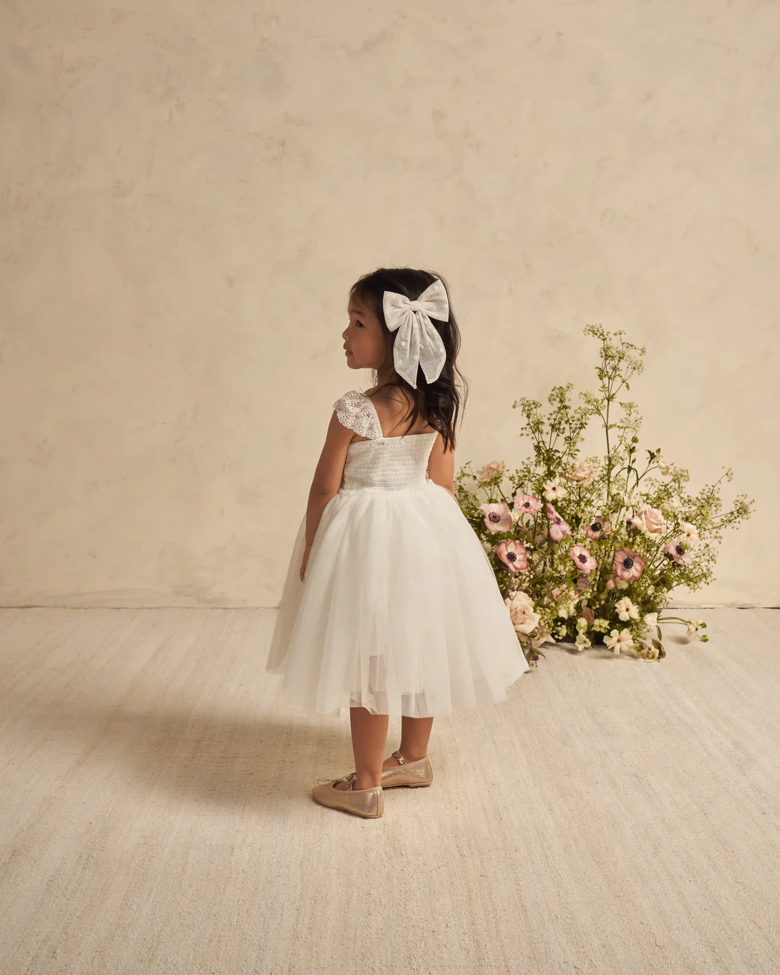 NORALEE Camilla Dress White -