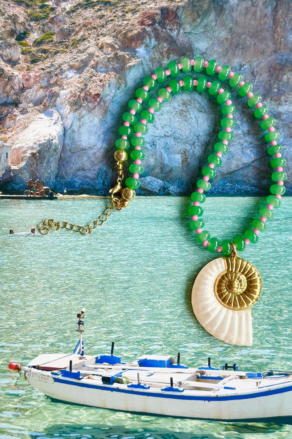 Aegean Spiral Necklace