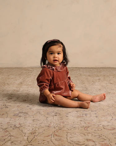 NORALEE Adeline Romper - Poppy