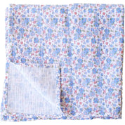 ALIMROSE Muslin Swaddle Certified Cotton Organic Liberty Blue