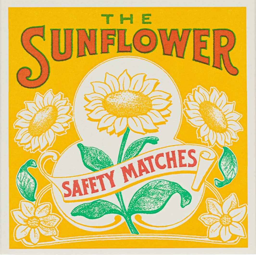 Archivist The Sunflower Safety Matches