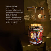 GLASSHOUSE Kyoto in Bloom 380g Candle and Spinning Carousel Limited Edition