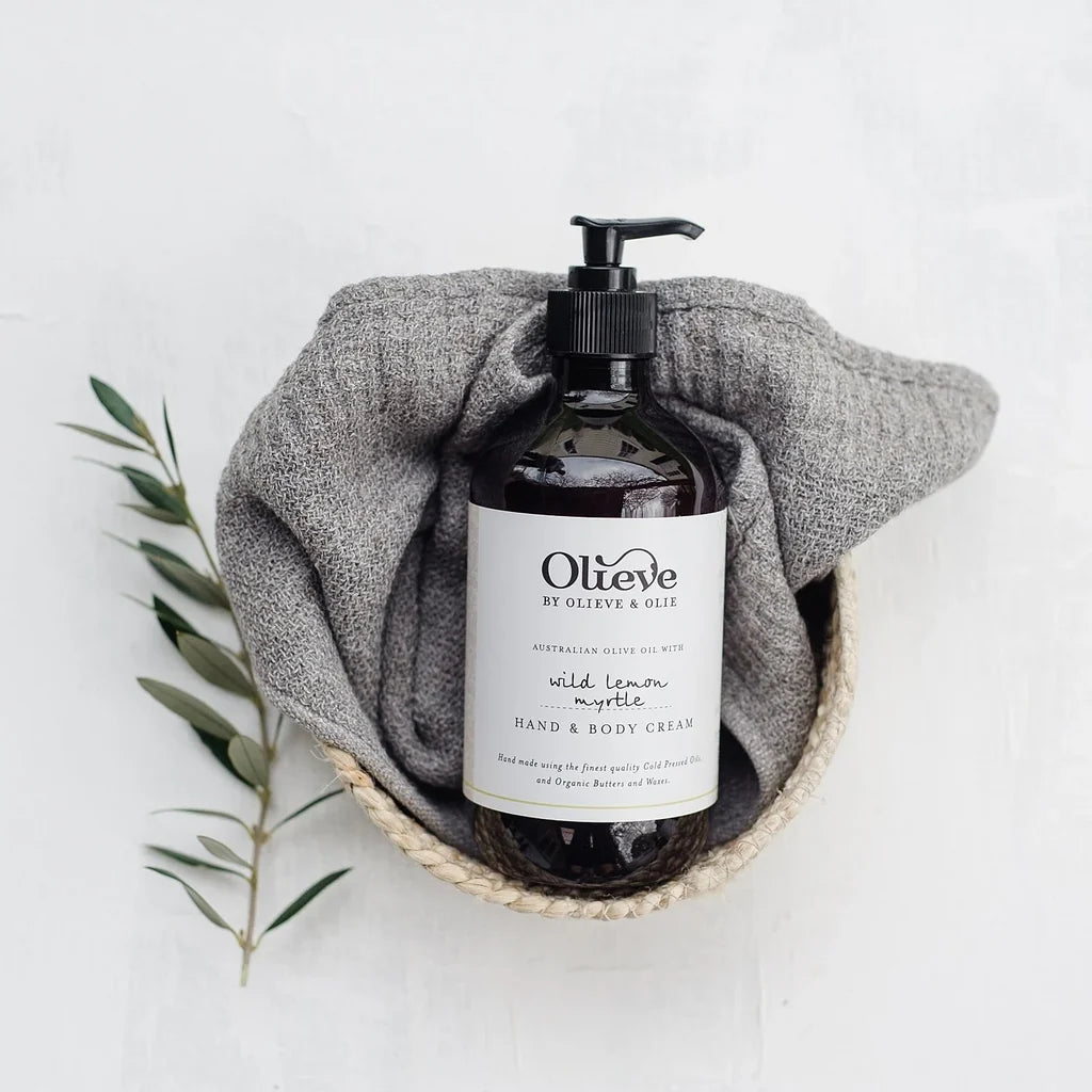 Olieve&olie hand & body cream 500mL Wild Lemon Myrtle