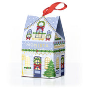 Christmas Tea House Decoration - Blue
