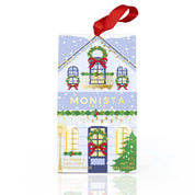 Christmas Tea House Decoration - Blue