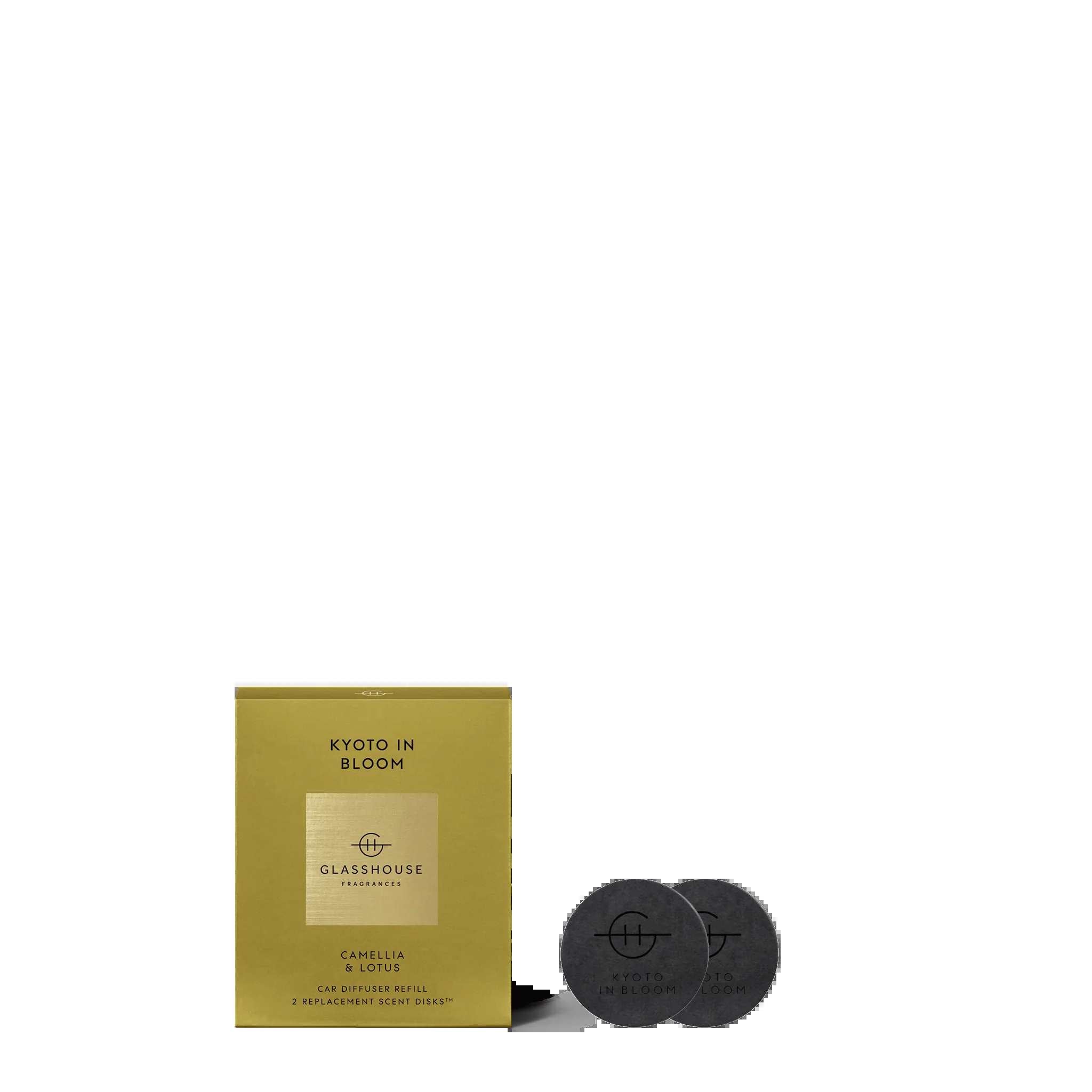 GLASSHOUSE FRAGRANCES Kyoto in Bloom Car Diffuser Refill