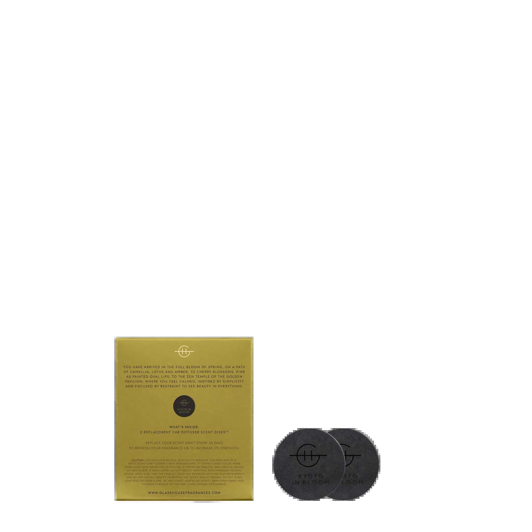 GLASSHOUSE FRAGRANCES Kyoto in Bloom Car Diffuser Refill
