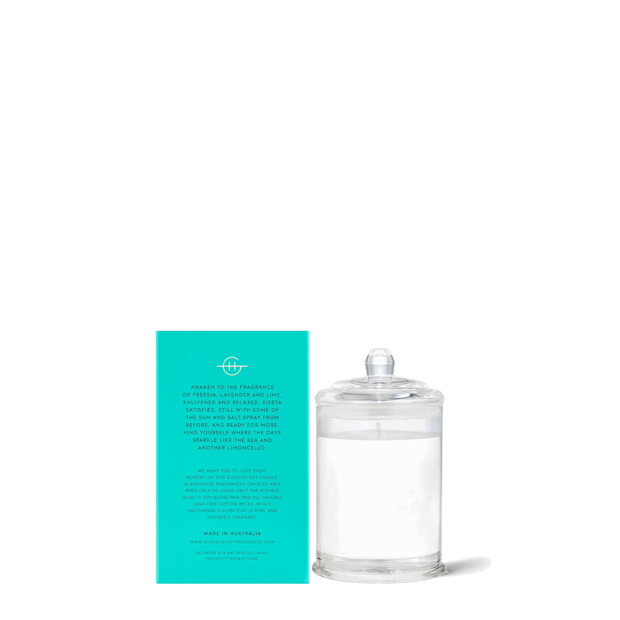 GLASSHOUSE FRAGRANCES Lost in Amalfi Candle 60g