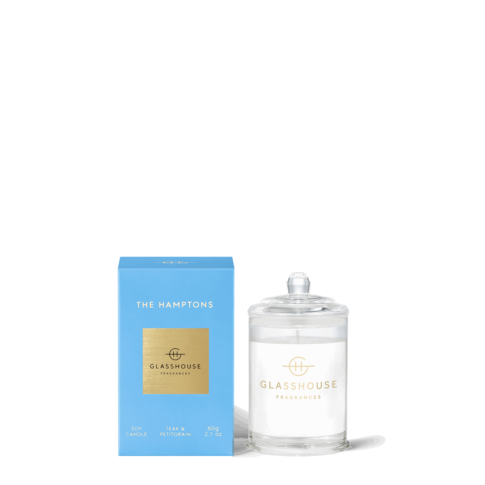 GLASSHOUSE FRAGRANCES The Hamptons Candle 60g