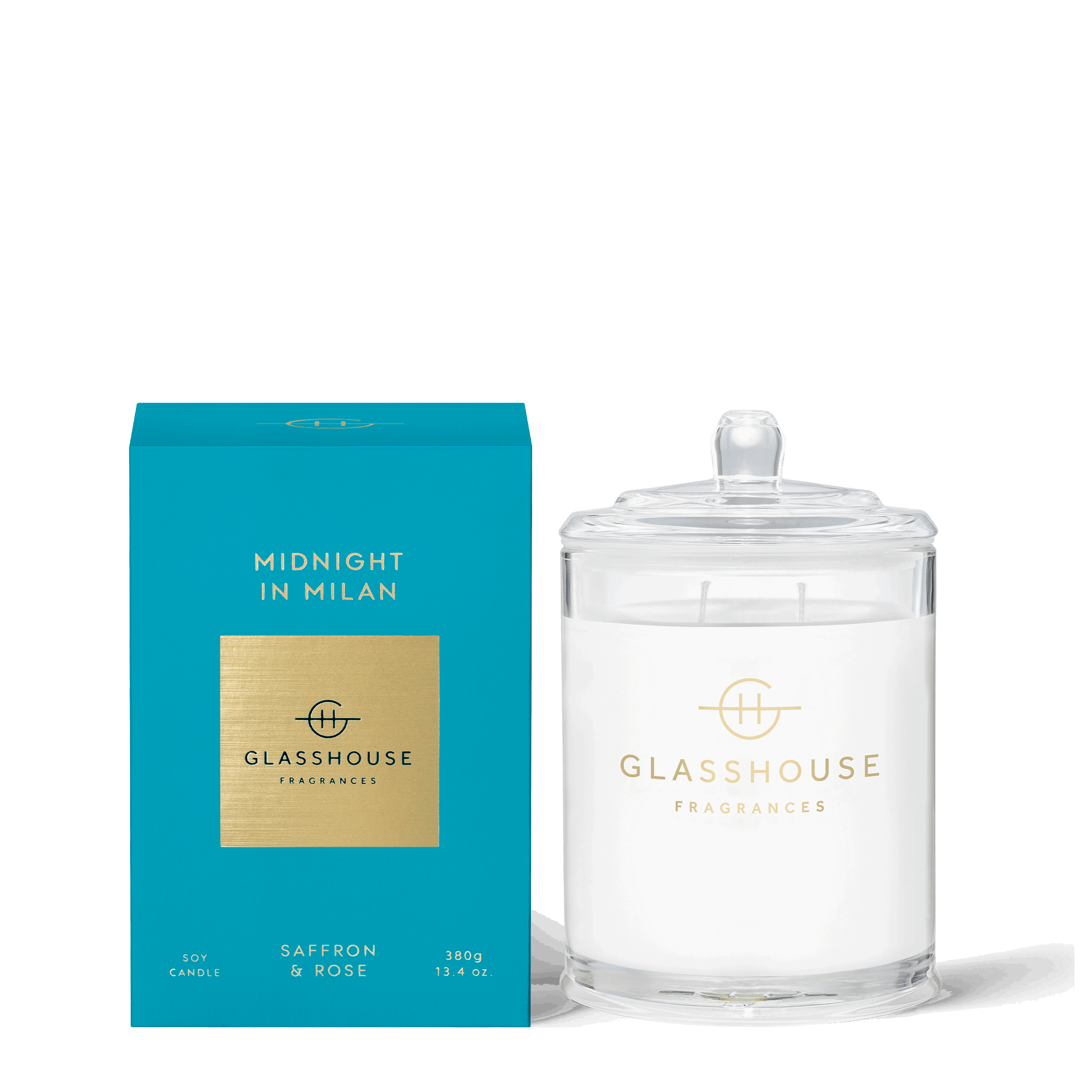 GLASSHOUSE FRAGRANCES Midnight in Milan Candle 380g