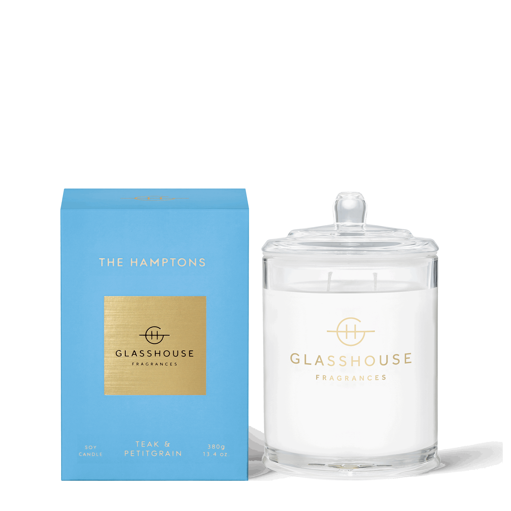 GLASSHOUSE FRAGRANCES The Hamptons Candle 380g
