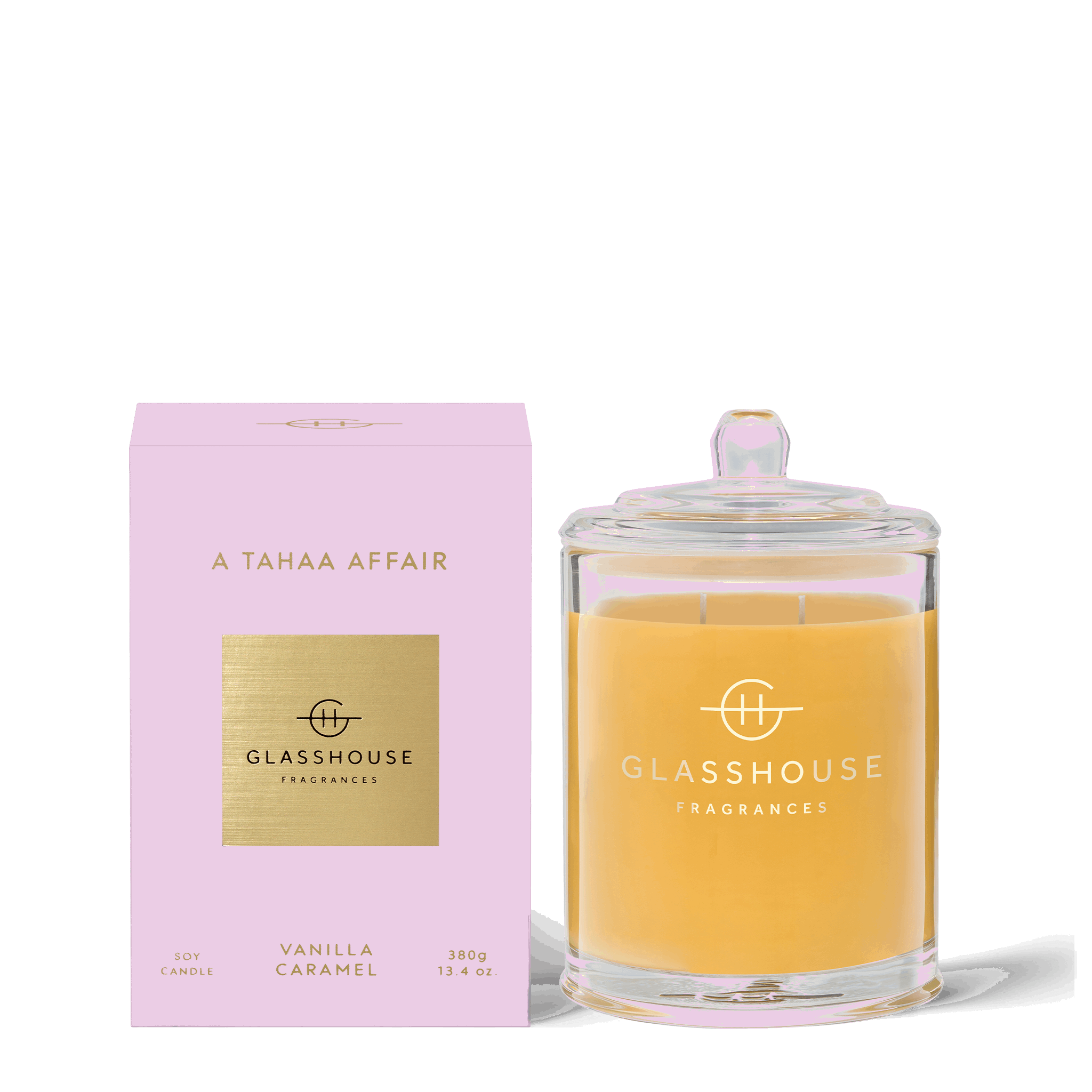 GLASSHOUSE FRAGRANCES A Tahaa Affair Candle 380g