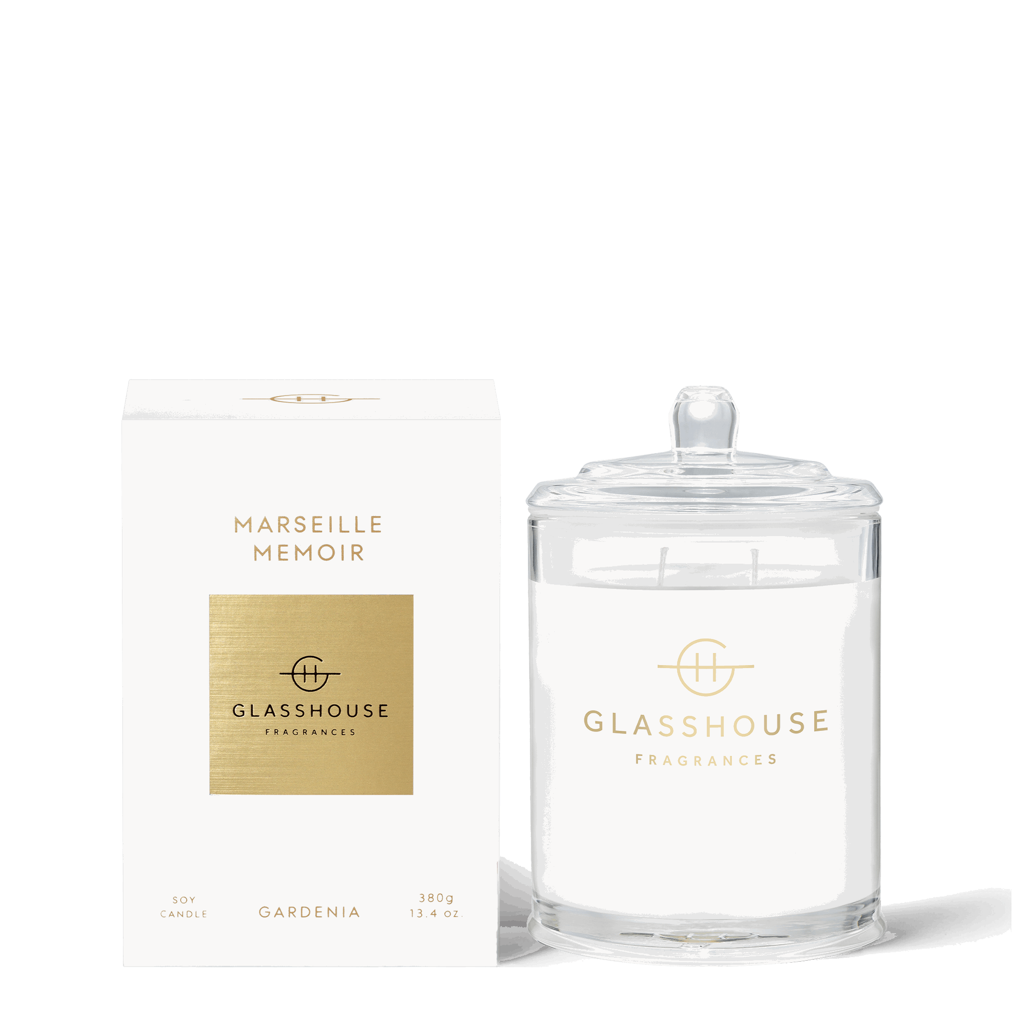 GLASSHOUSE FRAGRANCES Marseille Memoir Candle 380g
