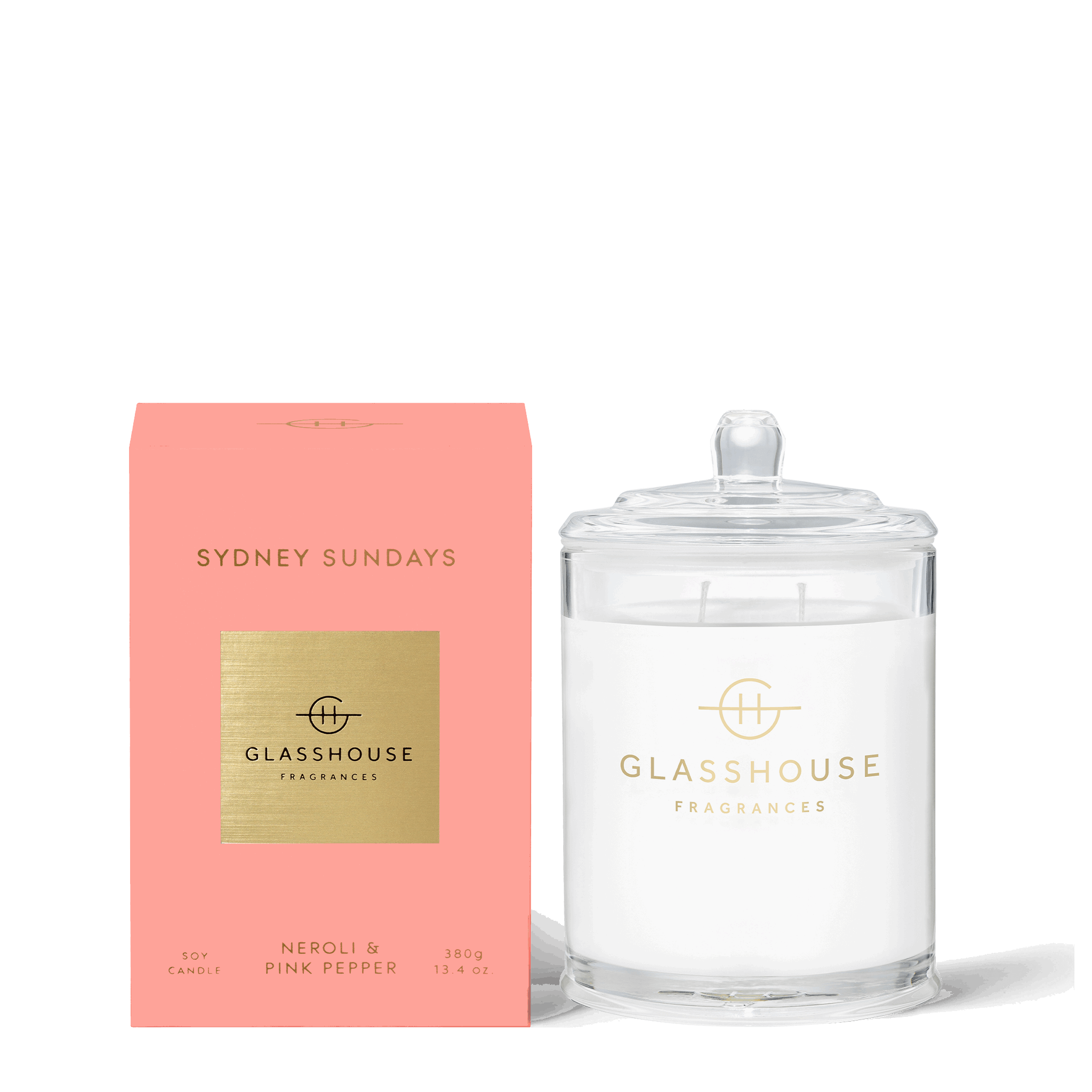 GLASSHOUSE FRAGRANCES Sydney Sundays Candle 380g