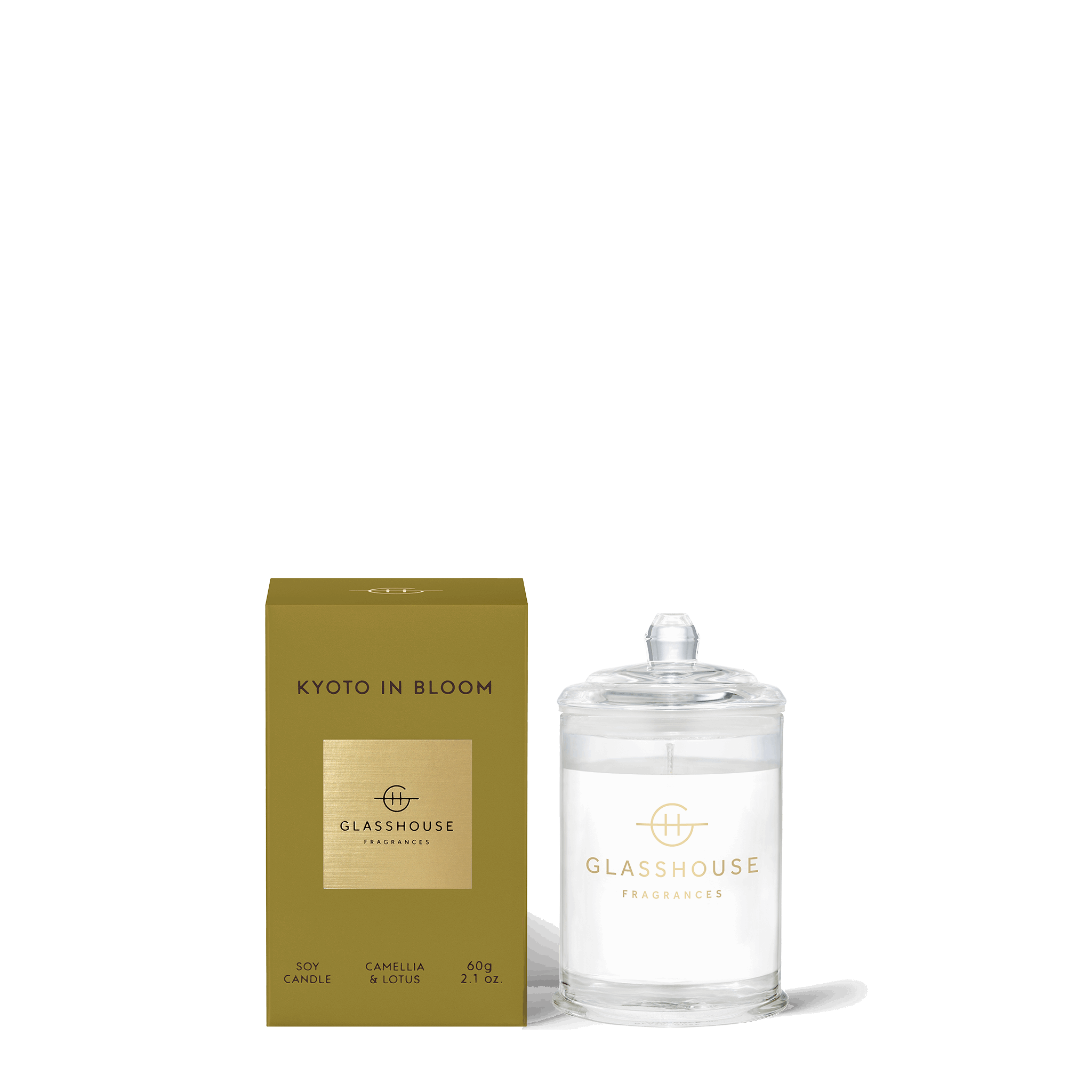 GLASSHOUSE FRAGRANCES Kyoto in Bloom Candle 60g