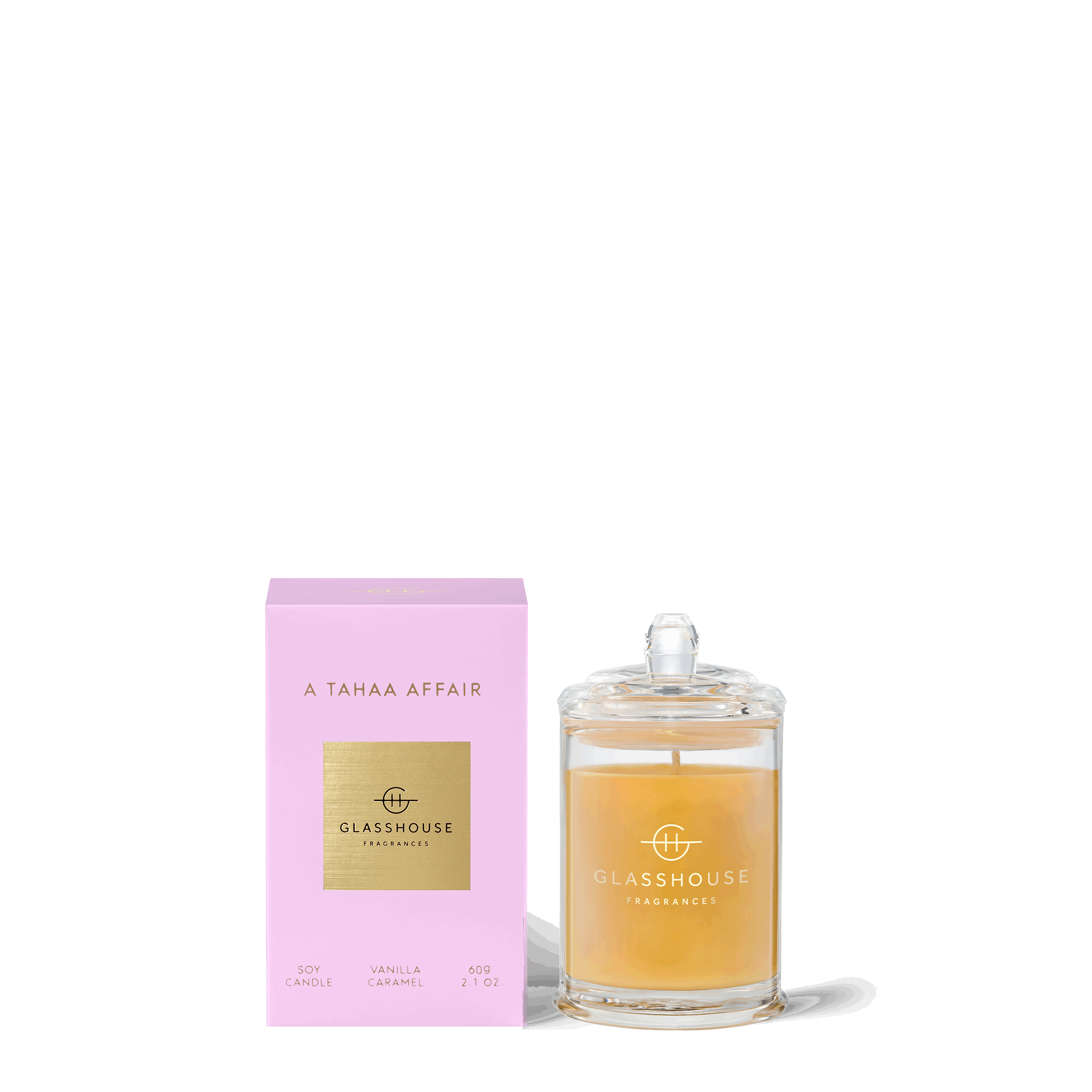 GLASSHOUSE FRAGRANCES A Tahaa Affair Candle 60g
